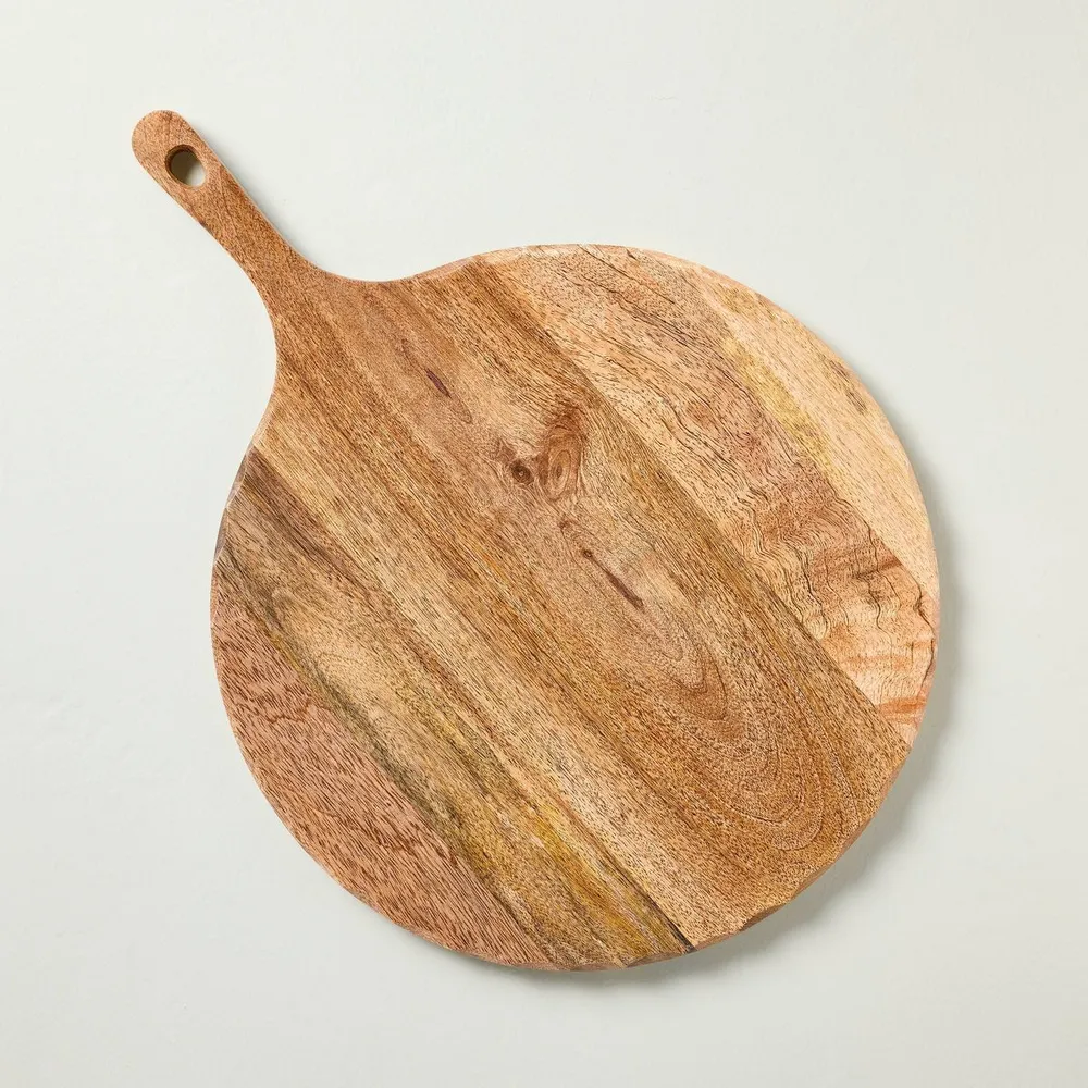 Carved Edge Round Wood Board - Hearth & Hand with Magnolia